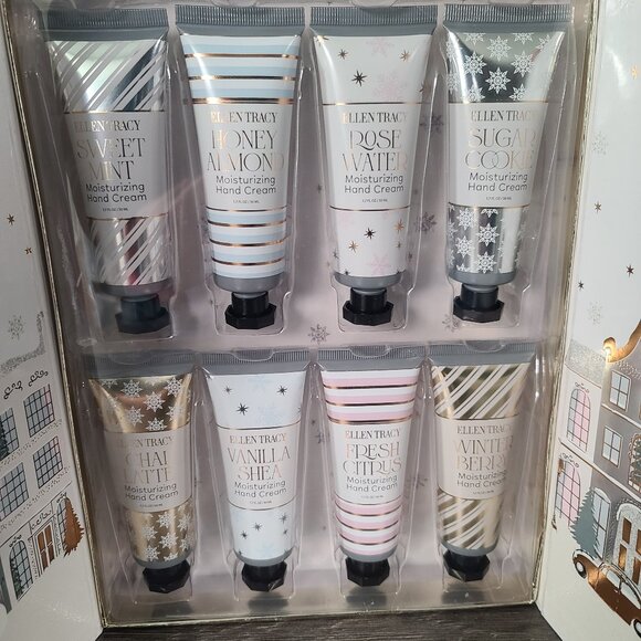 Ellen Tracy Hand Cream Collection Moisturizing Cream New with 8 Pieces - Picture 1 of 6